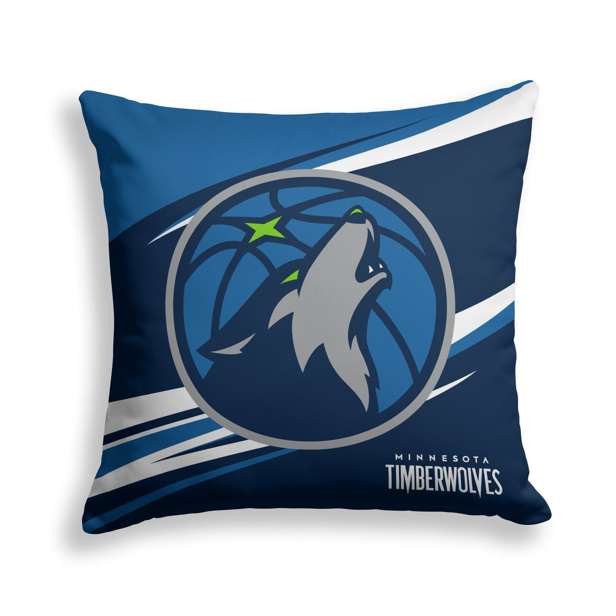 Pixsona Minnesota Timberwolves Velocity Throw Pillow