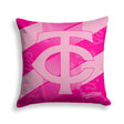 Pixsona Minnesota Twins Pink Motion Throw Pillow