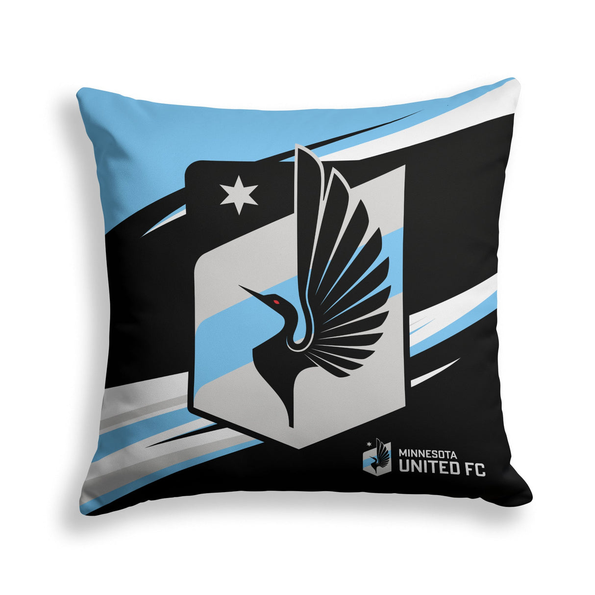 Pixsona Minnesota United FC Velocity Throw Pillow