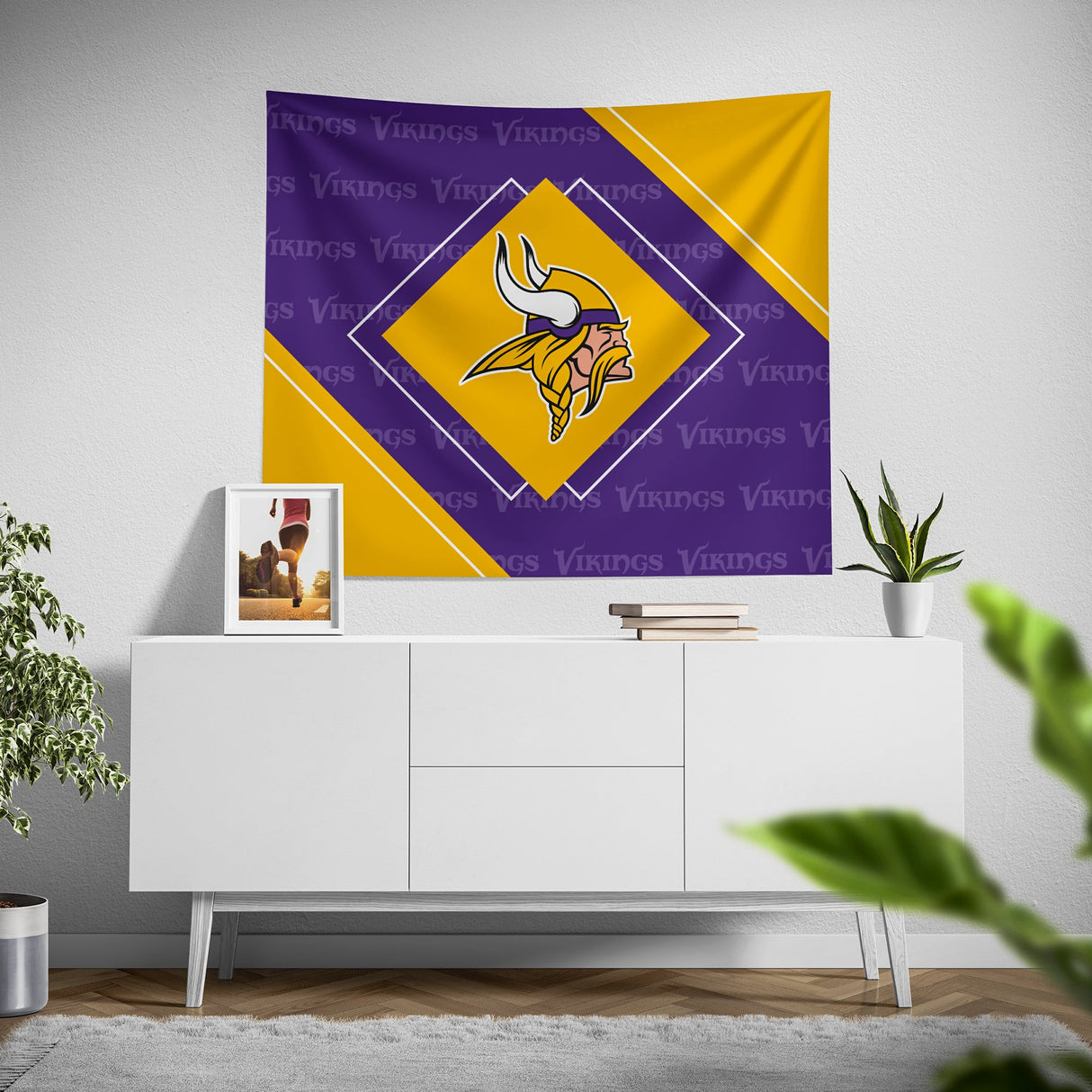 Pixsona Minnesota Vikings Boxed Tapestry