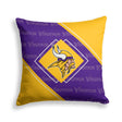 Pixsona Minnesota Vikings Boxed Throw Pillow