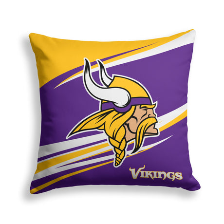 Pixsona Minnesota Vikings Velocity Throw Pillow