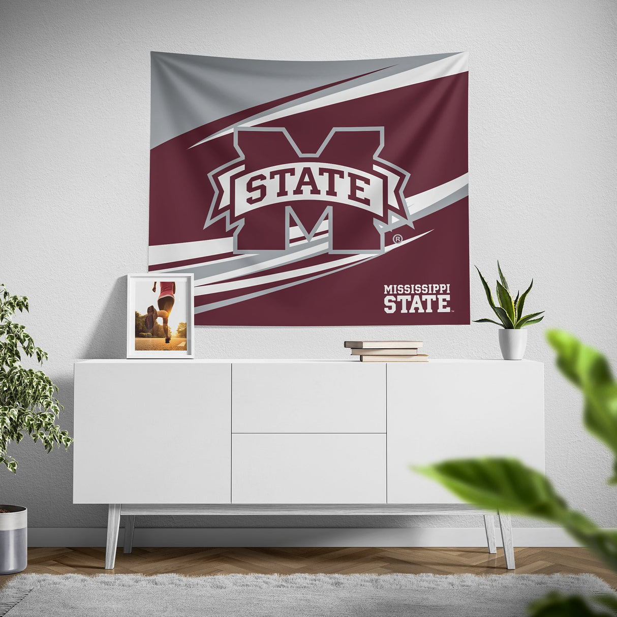 Pixsona Mississippi State Bulldogs Velocity Tapestry