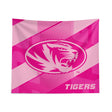 Pixsona Missouri Tigers Pink Motion Tapestry