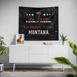 Pixsona Montana Grizzlies Cheer Tapestry | Personalized | Custom