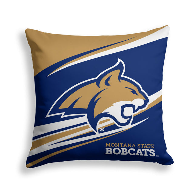 Pixsona Montana State Bobcats Velocity Throw Pillow