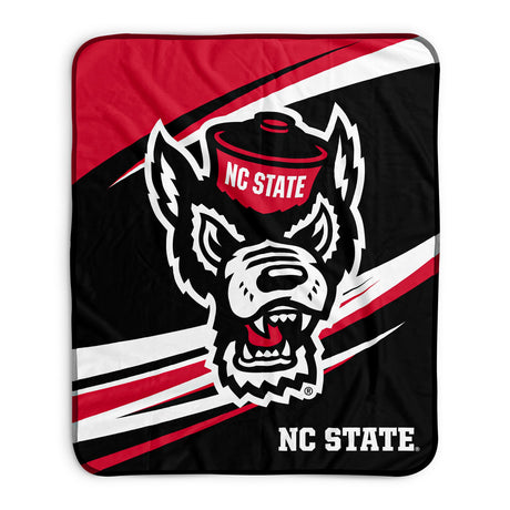 Pixsona NC State Wolfpack Velocity Pixel Fleece Blanket