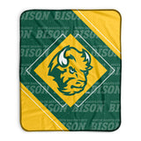 Pixsona NDSU Bison Boxed Pixel Fleece Blanket