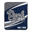 Pixsona Nevada Wolf Pack Velocity Pixel Fleece Blanket