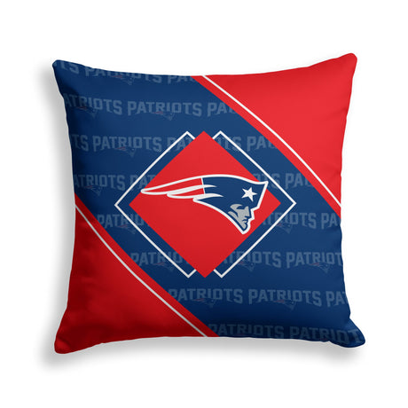 Pixsona New England Patriots Boxed Throw Pillow