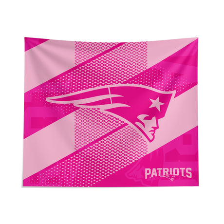 Pixsona New England Patriots Pink Motion Tapestry