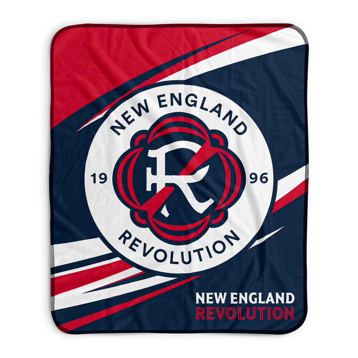 Pixsona New England Revolution Velocity Pixel Fleece Blanket