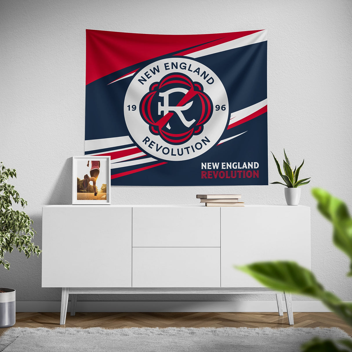 Pixsona New England Revolution Velocity Tapestry