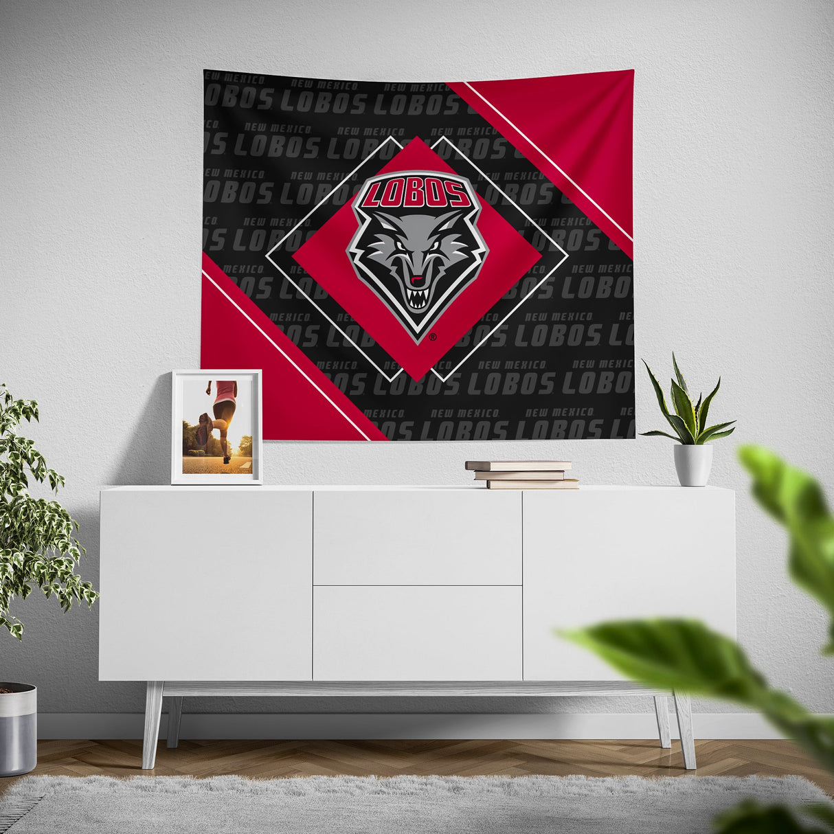 Pixsona New Mexico Lobos Boxed Tapestry