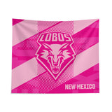 Pixsona New Mexico Lobos Pink Motion Tapestry