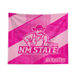 Pixsona New Mexico State Aggies Pink Motion Tapestry