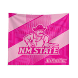 Pixsona New Mexico State Aggies Pink Motion Tapestry