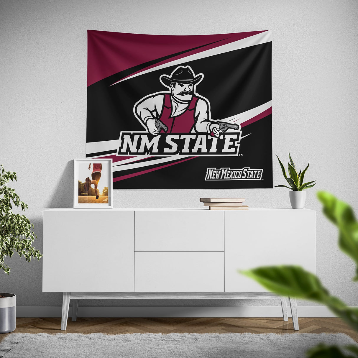 Pixsona New Mexico State Aggies Velocity Tapestry