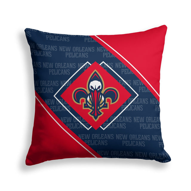 Pixsona New Orleans Pelicans Boxed Throw Pillow