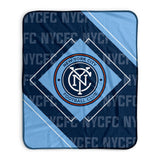 Pixsona New York City Football Club Boxed Pixel Fleece Blanket