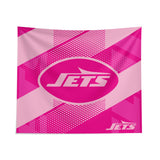 Pixsona New York Jets Pink Motion Tapestry