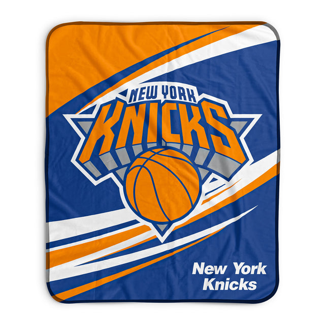 Pixsona New York Knicks Velocity Pixel Fleece Blanket