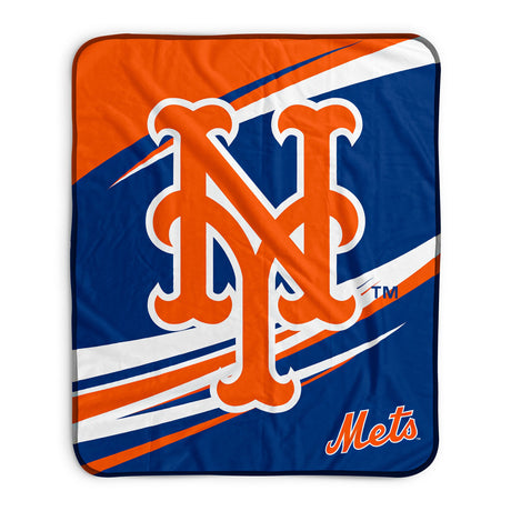 Pixsona New York Mets Velocity Pixel Fleece Blanket