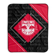 Pixsona New York Red Bulls Boxed Pixel Fleece Blanket