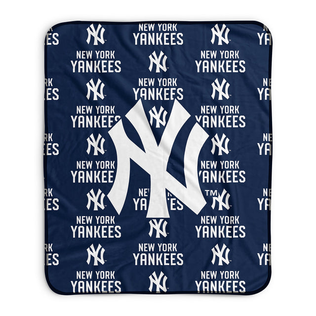 Pixsona New York Yankees Repeat Pixel Fleece Blanket