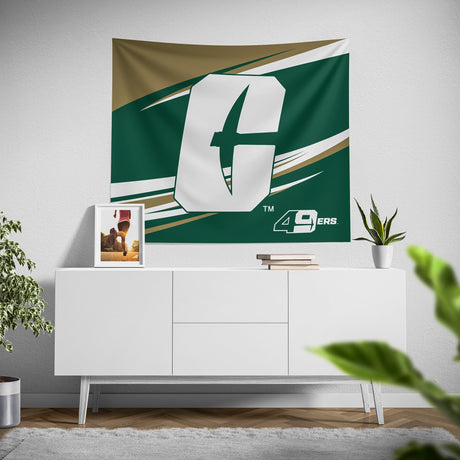 Pixsona North Carolina Charlotte 49ers Velocity Tapestry