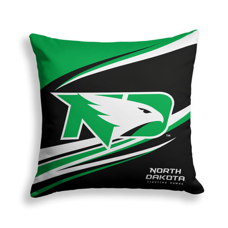 Pixsona North Dakota Fighting Hawks Velocity Throw Pillow