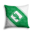 Pixsona North Texas Mean Green Boxed Throw Pillow