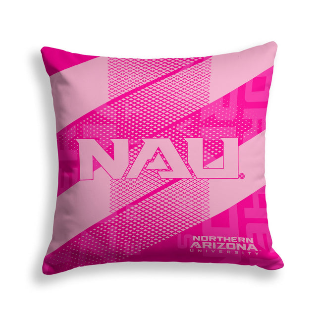 Pixsona Northern Arizona Lumberjacks Pink Motion Throw Pillow