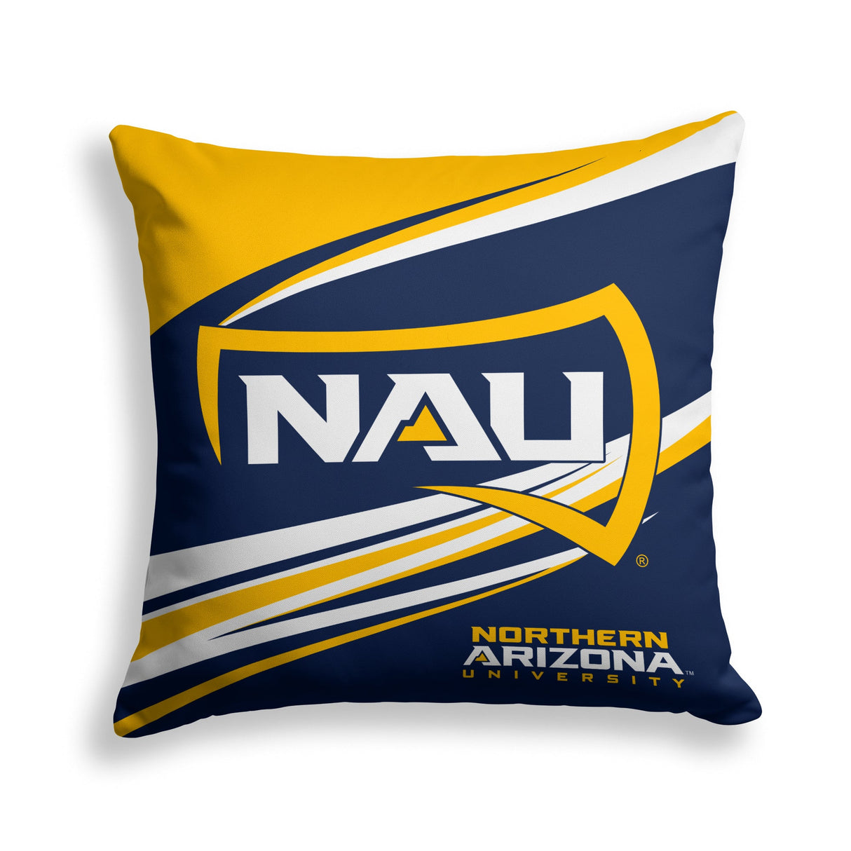 Pixsona Northern Arizona Lumberjacks Velocity Throw Pillow