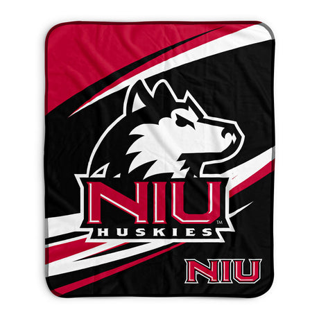 Pixsona Northern Illinois Huskies Velocity Pixel Fleece Blanket