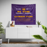 Pixsona Northern Iowa Panthers Cheer Tapestry | Personalized | Custom