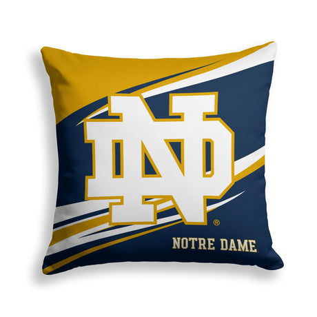 Pixsona Notre Dame Fighting Irish Velocity Throw Pillow