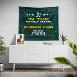 Pixsona Oakland Athletics Cheer Tapestry | Personalized | Custom