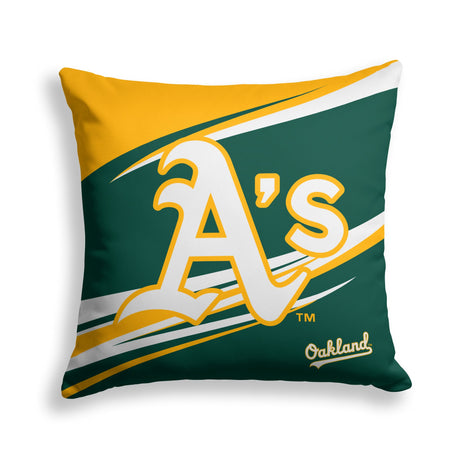 Pixsona Oakland Athletics Velocity Throw Pillow