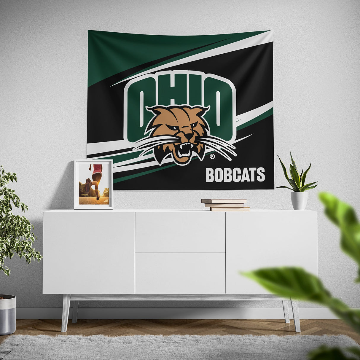 Pixsona Ohio Bobcats Velocity Tapestry