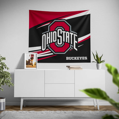 Pixsona Ohio State Buckeyes Velocity Tapestry