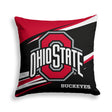 Pixsona Ohio State Buckeyes Velocity Throw Pillow