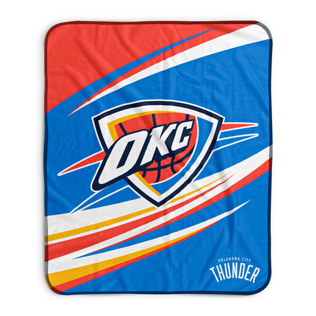 Pixsona Oklahoma City Thunder Velocity Pixel Fleece Blanket