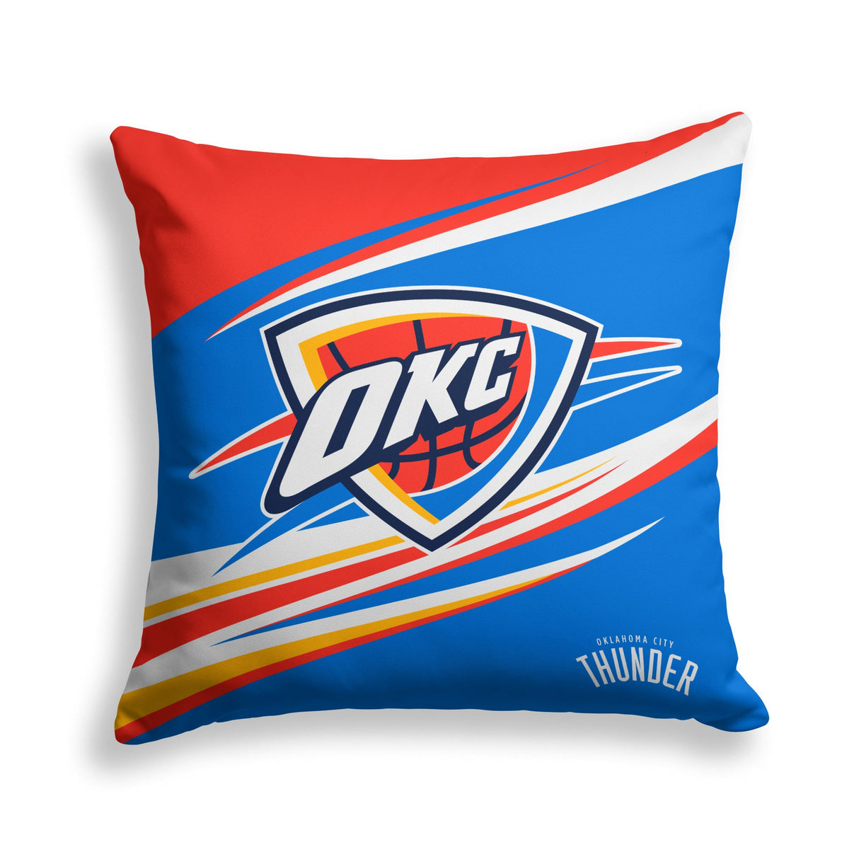 Pixsona Oklahoma City Thunder Velocity Throw Pillow