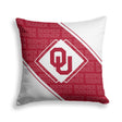 Pixsona Oklahoma Sooners Boxed Throw Pillow