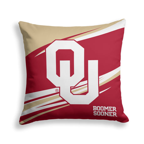 Pixsona Oklahoma Sooners Velocity Throw Pillow