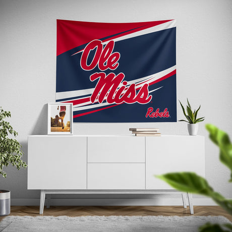 Pixsona Ole Miss Rebels Velocity Tapestry