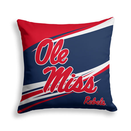 Pixsona Ole Miss Rebels Velocity Throw Pillow