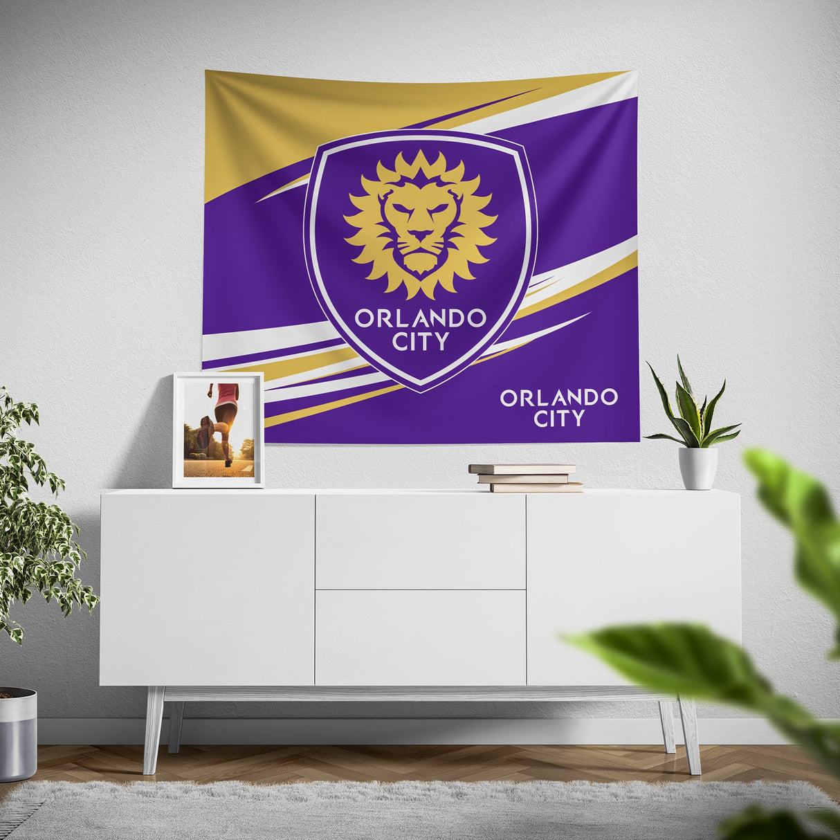 Pixsona Orlando City SC Velocity Tapestry