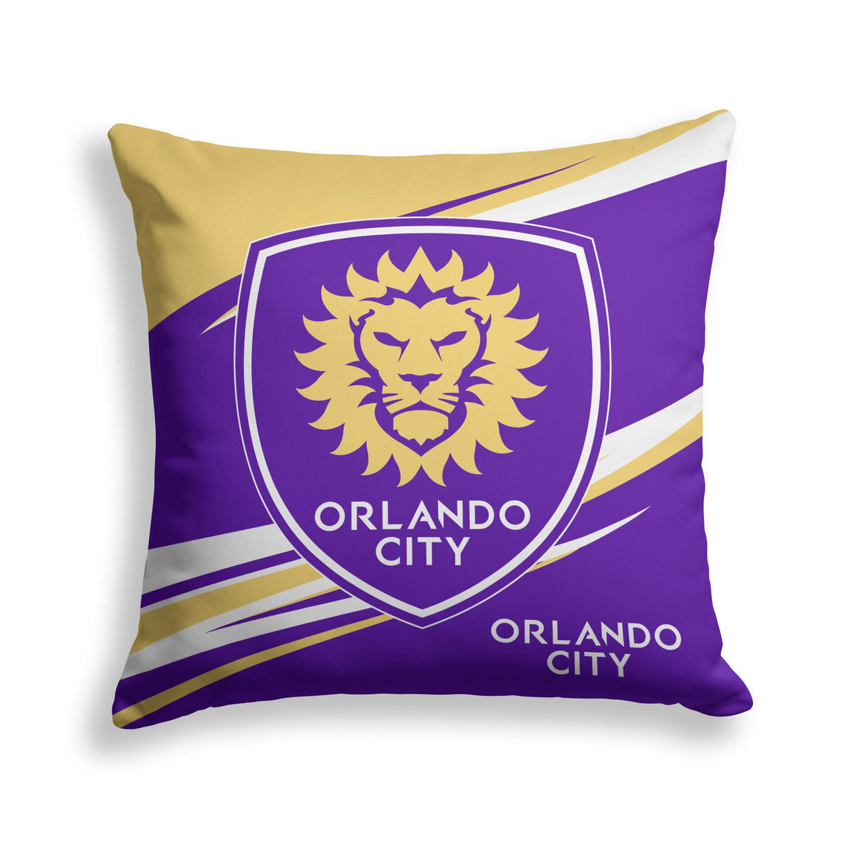 Pixsona Orlando City SC Velocity Throw Pillow